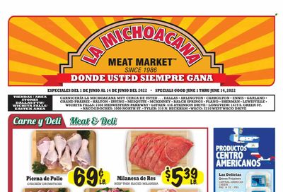 La Michoacana Meat Market (TX) Weekly Ad Flyer June 1 to June 8