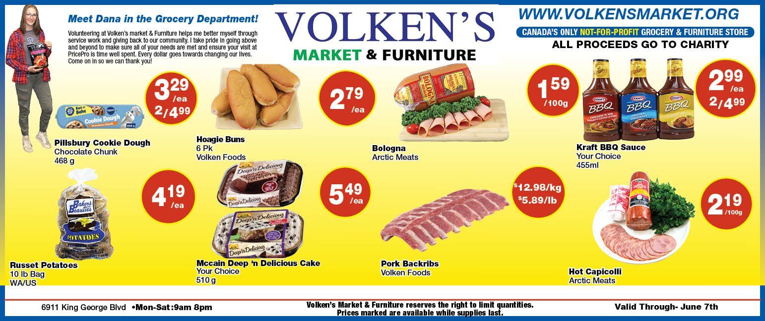 Volken's Market & Furniture Flyer June 1 to 7