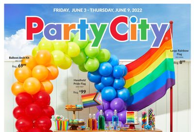 Party City Flyer June 3 to 9
