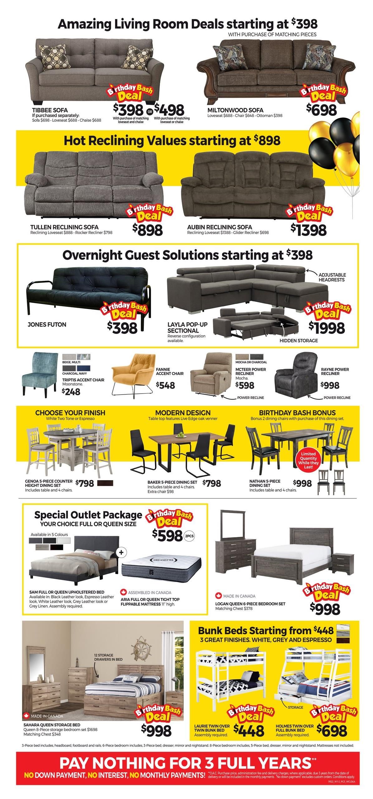 Outlet at Tepperman's Flyer June 3 to 9