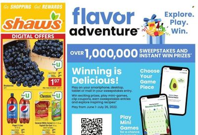 Shaw’s (MA, ME, NH, RI, VT) Weekly Ad Flyer June 2 to June 9