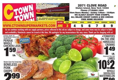 C-Town (CT, FL, MA, NJ, NY, PA) Weekly Ad Flyer June 2 to June 9