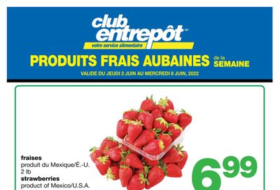 Wholesale Club (QC) Fresh Deals of the Week Flyer June 2 to 8