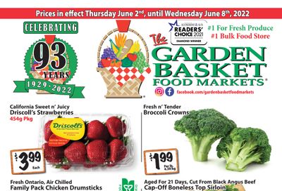 The Garden Basket Flyer June 2 to 8