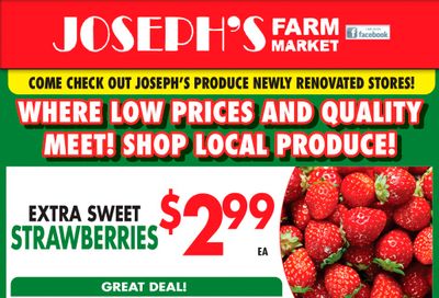 Joseph's Farm Market Flyer June 2 and 3
