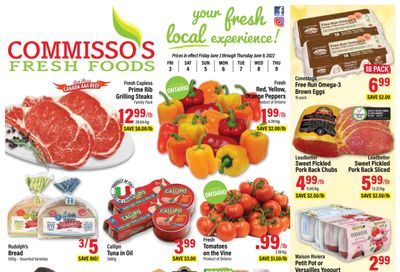 Commisso's Fresh Foods Flyer June 3 to 9