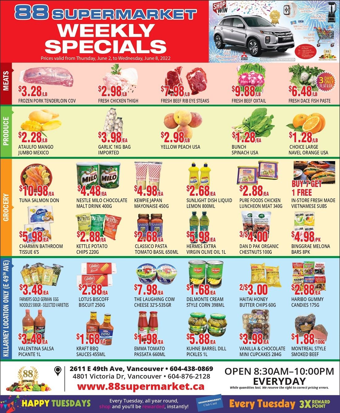 88 Supermarket Flyer June 2 to 8