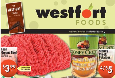 Westfort Foods Flyer June 3 to 9