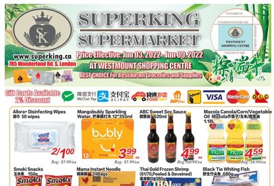 Superking Supermarket (London) Flyer June 3 to 9