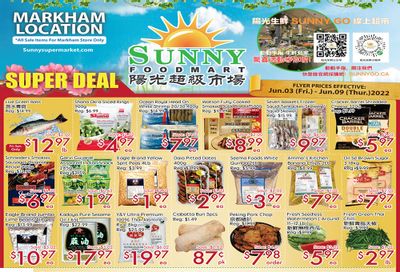 Sunny Foodmart (Markham) Flyer June 3 to 9