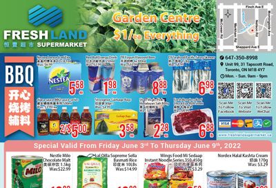 FreshLand Supermarket Flyer June 3 to 9