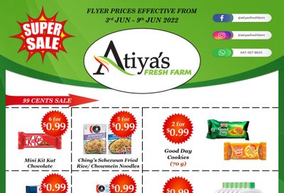 Atiya's Fresh Farm Flyer June 3 to 9