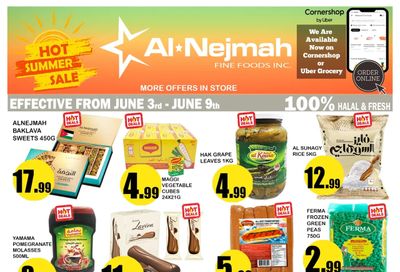 Alnejmah Fine Foods Inc. Flyer June 3 to 9