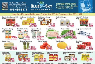 Blue Sky Supermarket (Pickering) Flyer June 3 to 9