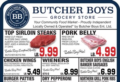 Butcher Boys Grocery Store Flyer June 3 to 9