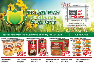 Fresh Win Foodmart Flyer June 3 to 9