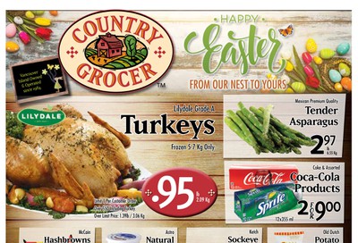 Country Grocer Flyer April 3 to 9