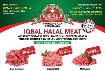 Iqbal Foods Flyer June 2 to 5