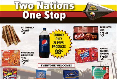 Two Nations One Stop Flyer June 3 to 9