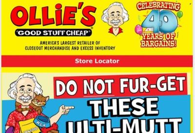 Ollie's Bargain Outlet Weekly Ad Flyer June 3 to June 10