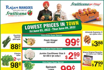 Fruiticana (Calgary) Flyer June 3 to 9