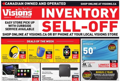Visions Electronics Flyer April 3 to 9