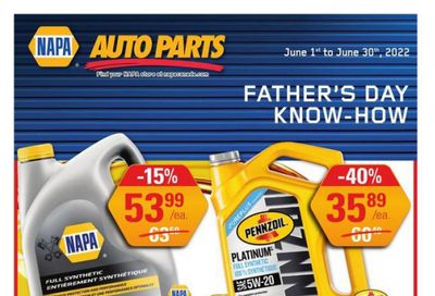 NAPA Auto Parts Flyer June 1 to 30