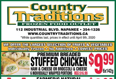 Country Traditions Flyer April 2 to 9