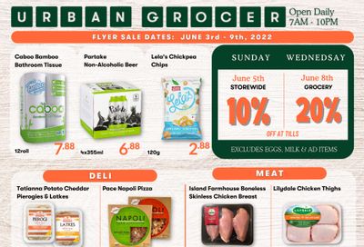 Urban Grocer Flyer June 3 to 9