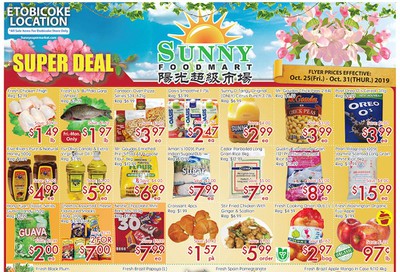 Sunny Foodmart (Etobicoke) Flyer October 25 to 31