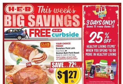 H-E-B (TX) Weekly Ad Flyer June 7 to June 14