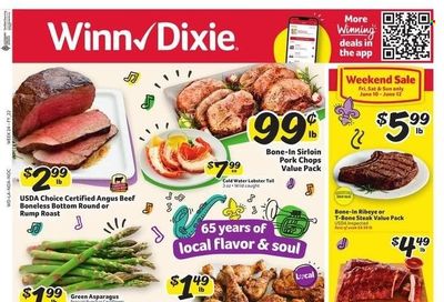 Winn Dixie (AL, FL, GA, LA) Weekly Ad Flyer June 7 to June 14
