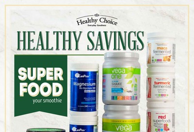 Freson Bros. Healthy Savings Flyer March 25 to May 26