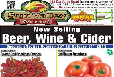 Sun Valley Market Flyer October 25 to 31
