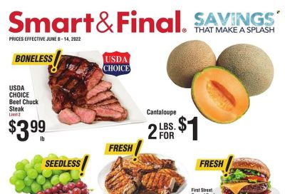 Smart & Final (AZ, CA) Weekly Ad Flyer June 7 to June 14