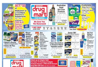 Discount Drug Mart (OH) Weekly Ad Flyer June 7 to June 14