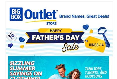 Big Box Outlet Store Flyer June 8 to 14