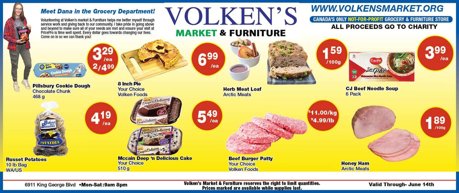 Volken's Market & Furniture Flyer June 8 to 14