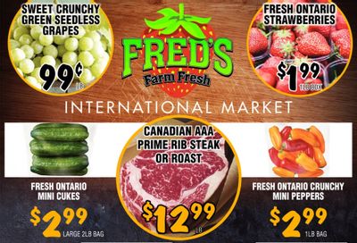 Fred's Farm Fresh Flyer June 8 to 14