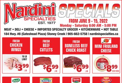 Nardini Specialties Flyer June 9 to 15
