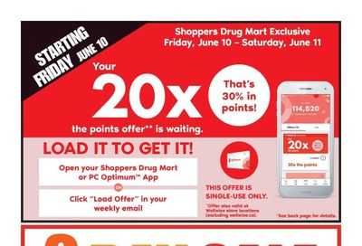 Shoppers Drug Mart (West) Flyer June 11 to 17