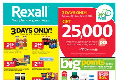 Rexall (West) Flyer June 10 to 16