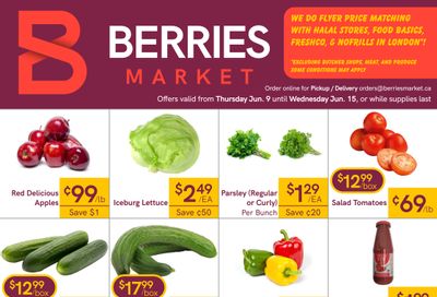 Berries Market Flyer June 9 to 15