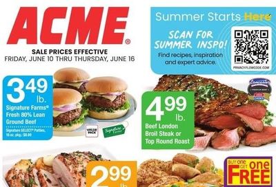 ACME (DE, NJ, NY, PA) Weekly Ad Flyer June 9 to June 16