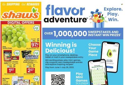 Shaw’s (MA, ME, NH, RI, VT) Weekly Ad Flyer June 9 to June 16