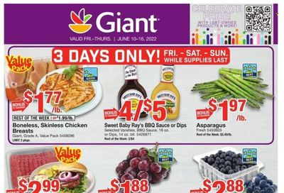 Giant Food (DE, MD, VA) Weekly Ad Flyer June 9 to June 16