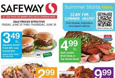 Safeway (MD, VA) Weekly Ad Flyer June 9 to June 16