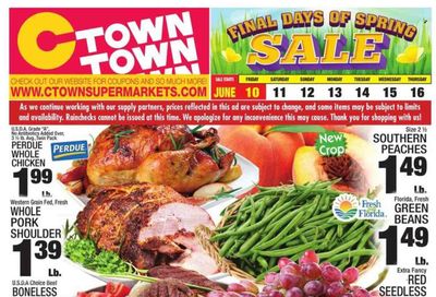 C-Town (CT, FL, MA, NJ, NY, PA) Weekly Ad Flyer June 9 to June 16