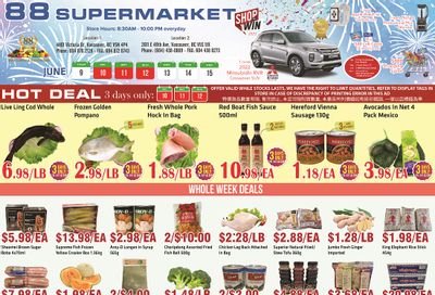 88 Supermarket Flyer June 9 to 15