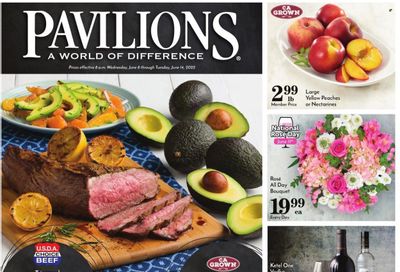 Pavilions (CA) Weekly Ad Flyer June 9 to June 16